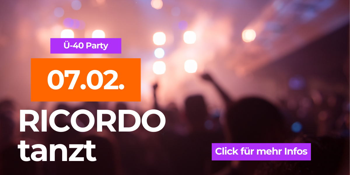 Ricordo tanzt, die &Uuml;40 Party im M&uuml;nsterland